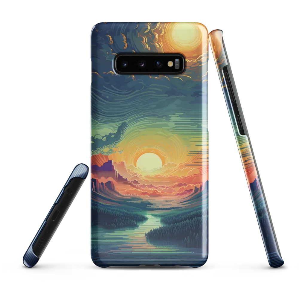 Elysium at Dusk | Phone Case |  S10 Plus | Snap Case | Glossy