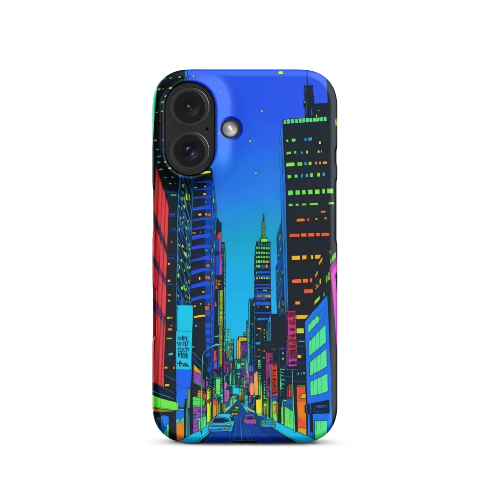 Neon Dreamscape: A Futuristic City at Dusk
