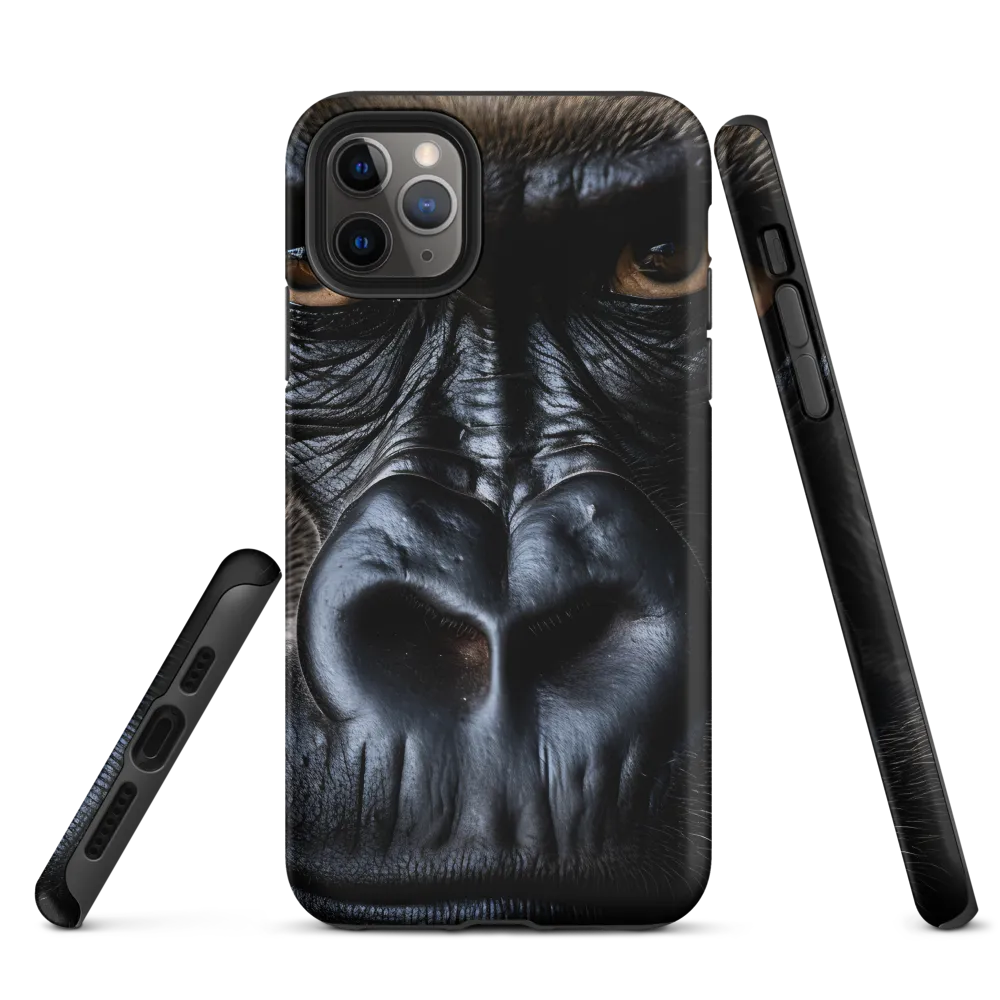 Gaze of the Wild: A Gorilla's Portrait