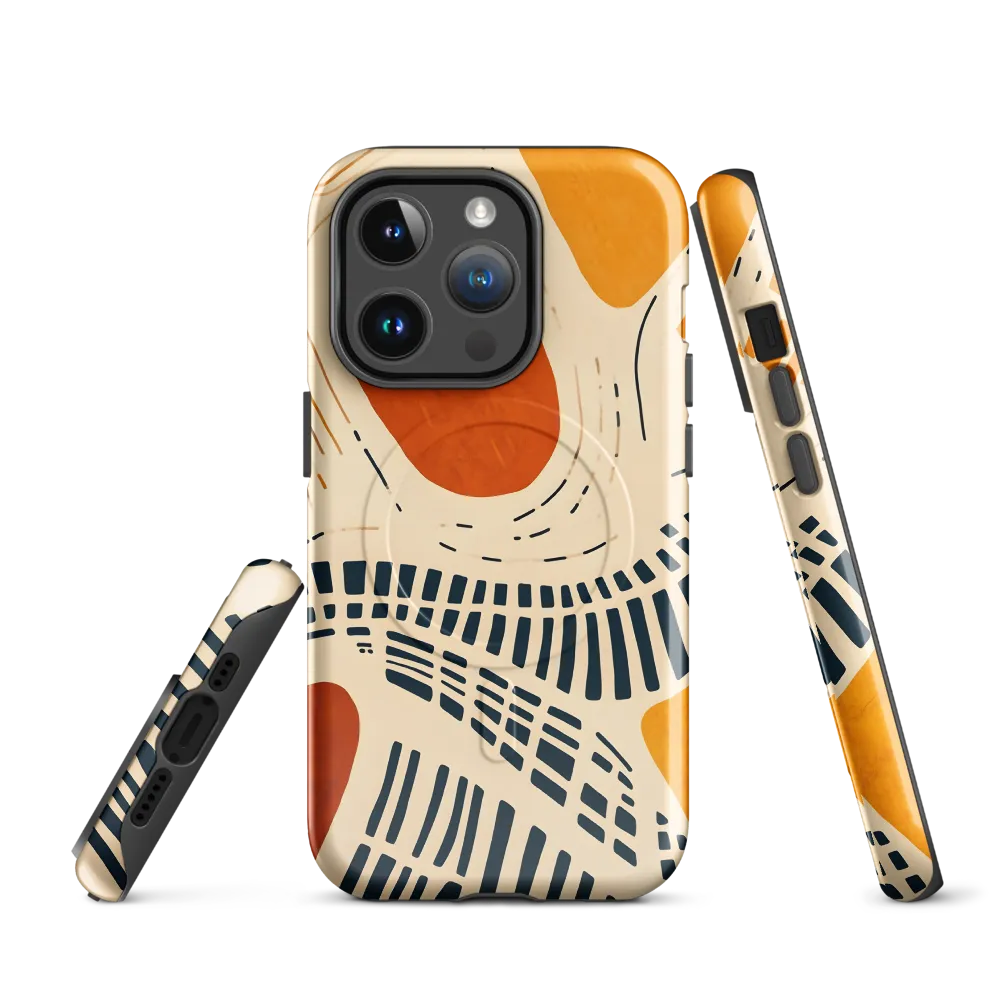 Urban Patterns in Harmony | Phone Case |  14 Pro | MagSafe® Tough Case | Glossy