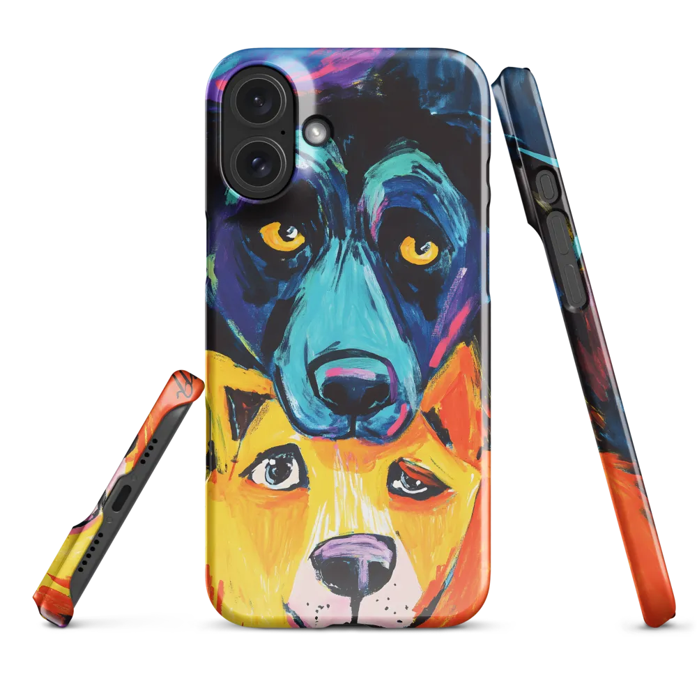 Vibrant Companions: An Expression of Canine Spirit