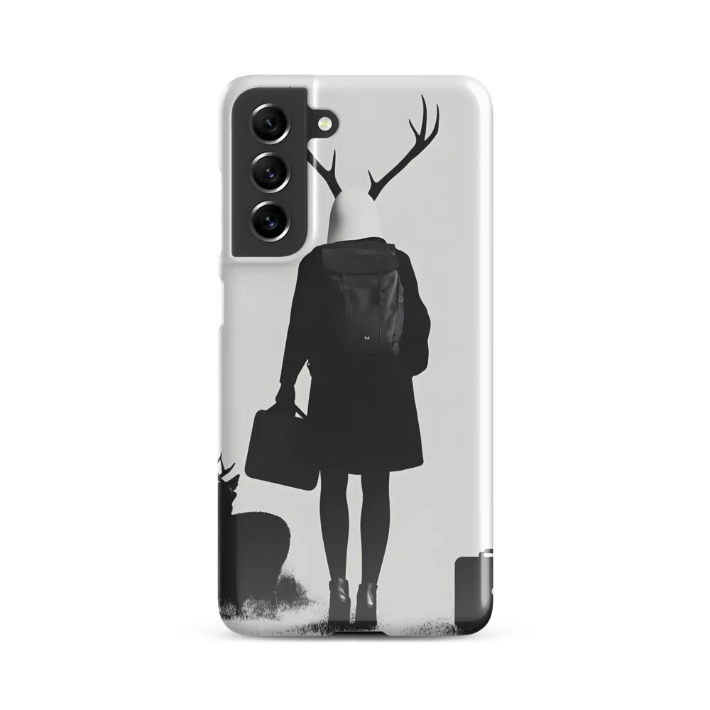 Antlered Reflections | Phone Case |  S21 FE | Snap Case | Glossy
