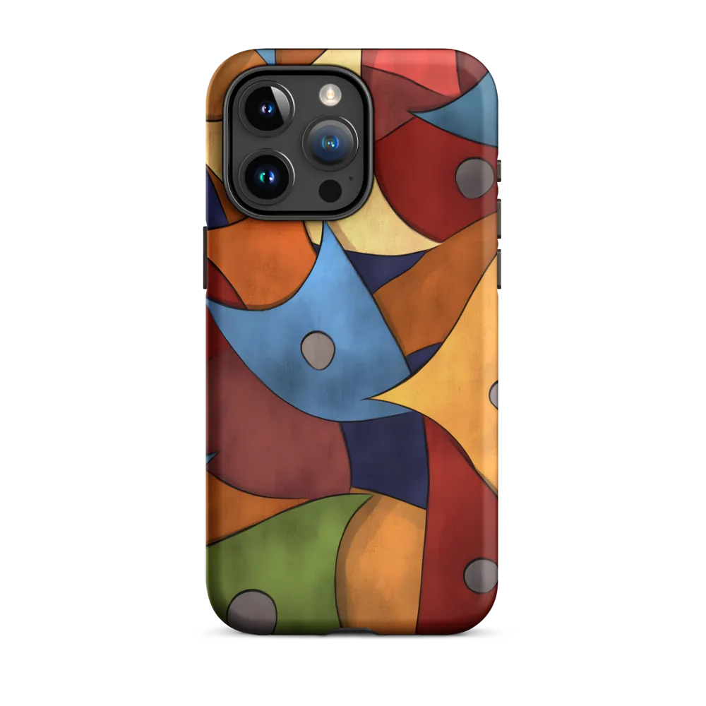 Vibrant Interplay of Shapes