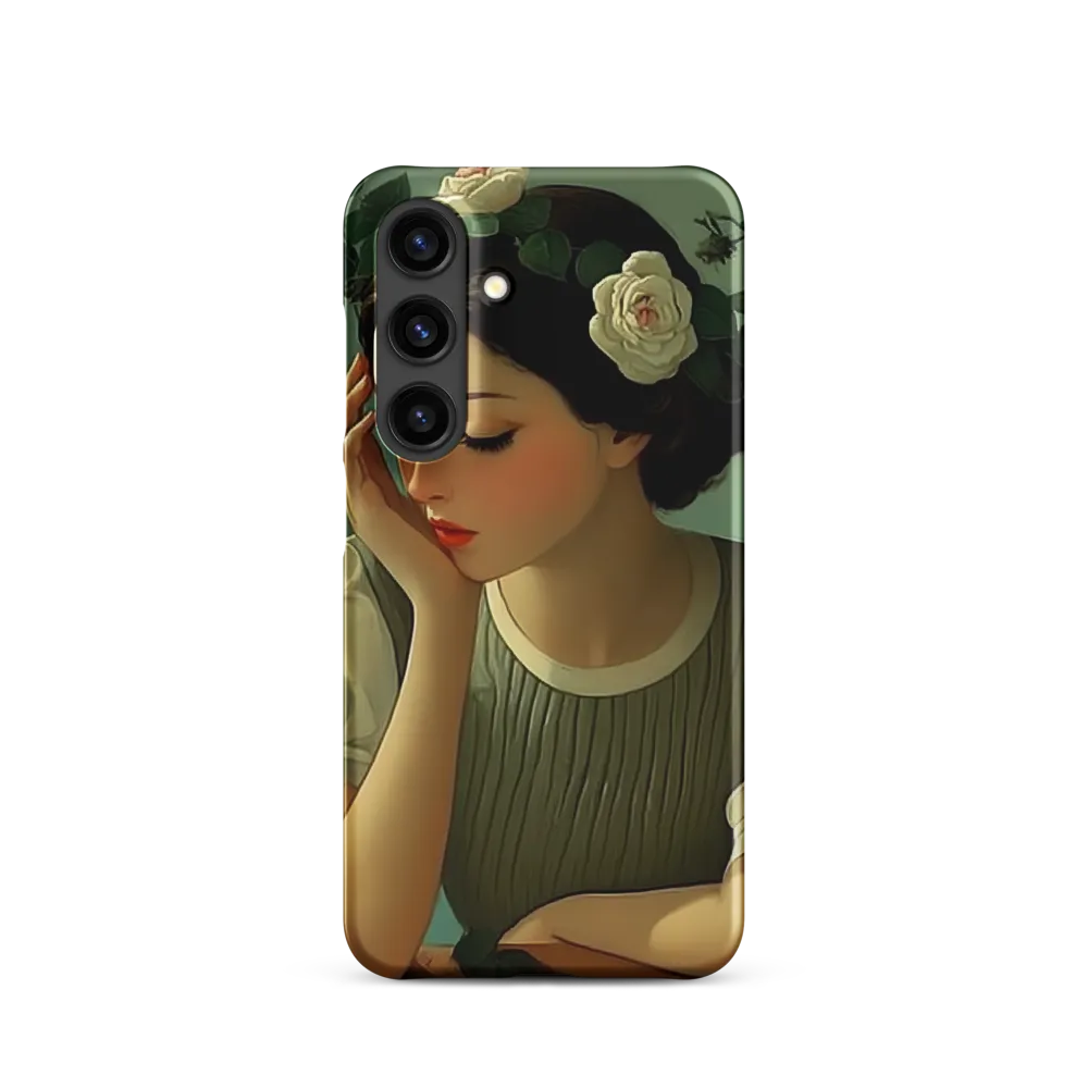 Whispers of Serenity | Phone Case |  S24 | Snap Case | Matte