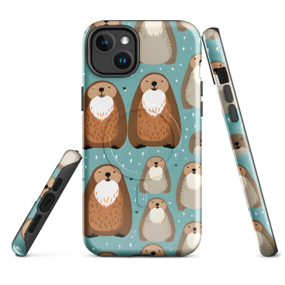 Whimsical Otter Pattern