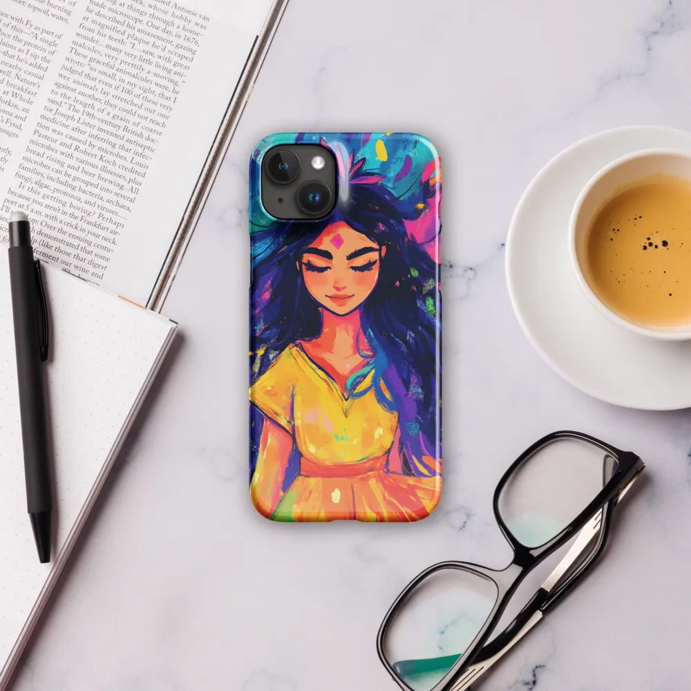 Serenity in Color | Phone Case |  15 Plus | Snap Case | Glossy