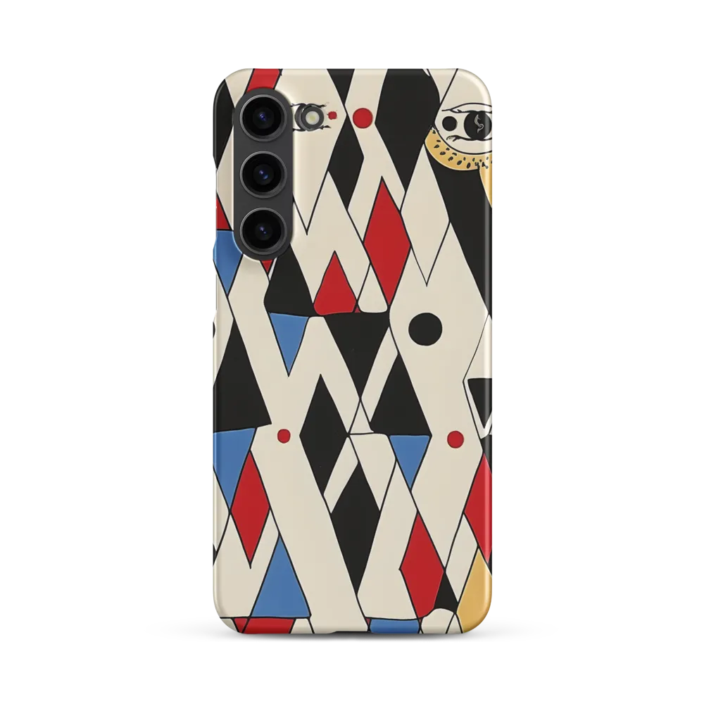 Dynamic Geometric Symphony | Phone Case |  S23 Plus | Snap Case | Matte