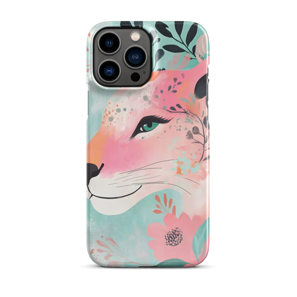 Whimsical Majesty: A Floral Lion
