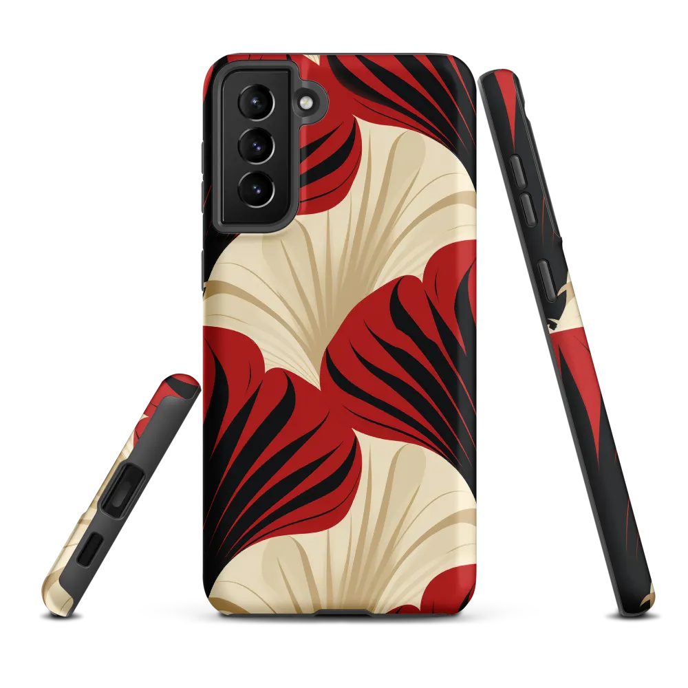 Elegance in Bloom: An Art Deco Floral Reverie