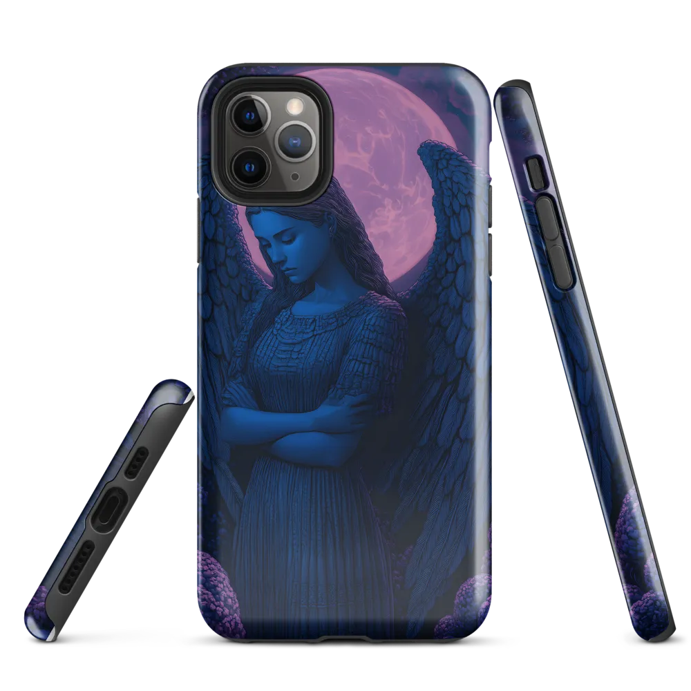 Whispers of the Moonlit Angel | Phone Case |  11 Pro Max | Tough Case | Glossy