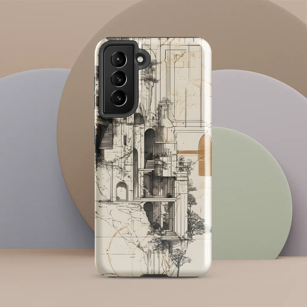 Ethereal Architectures | Phone Case |  S21 | Tough Case | Glossy
