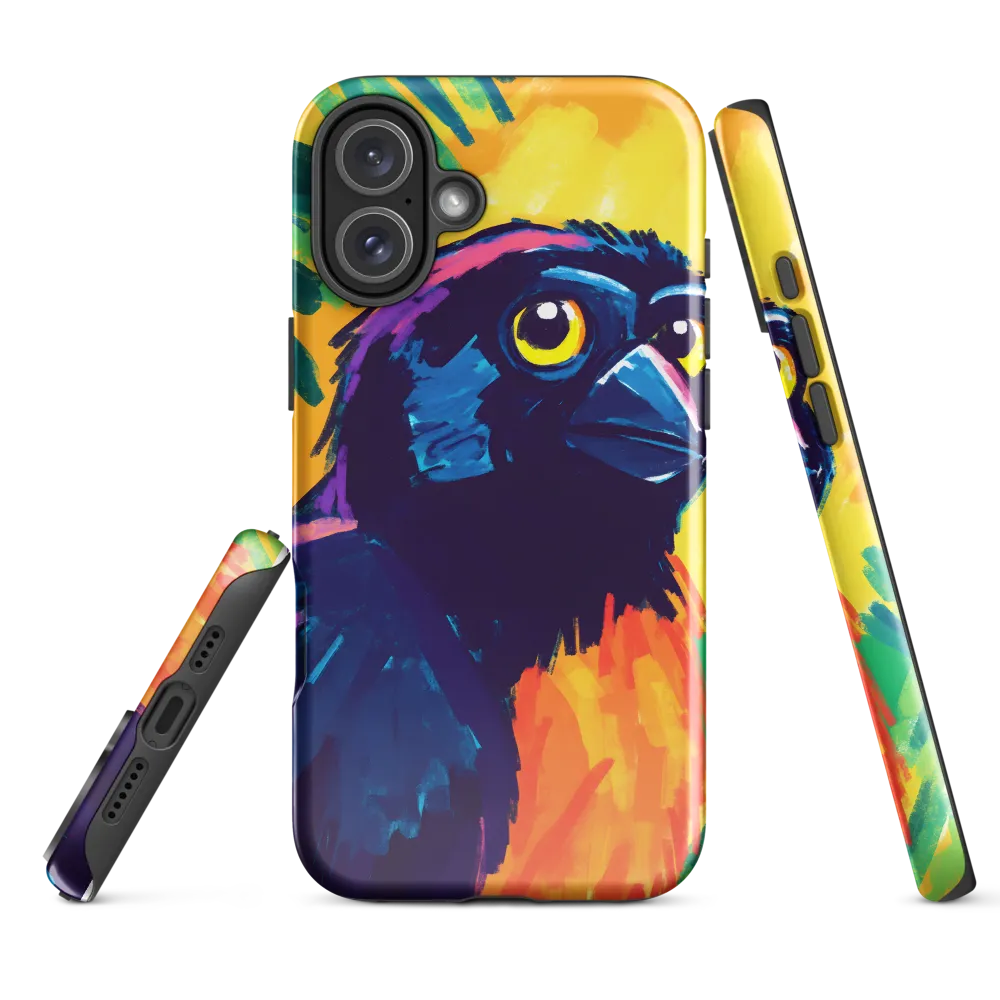 Vivid Avian Encounter