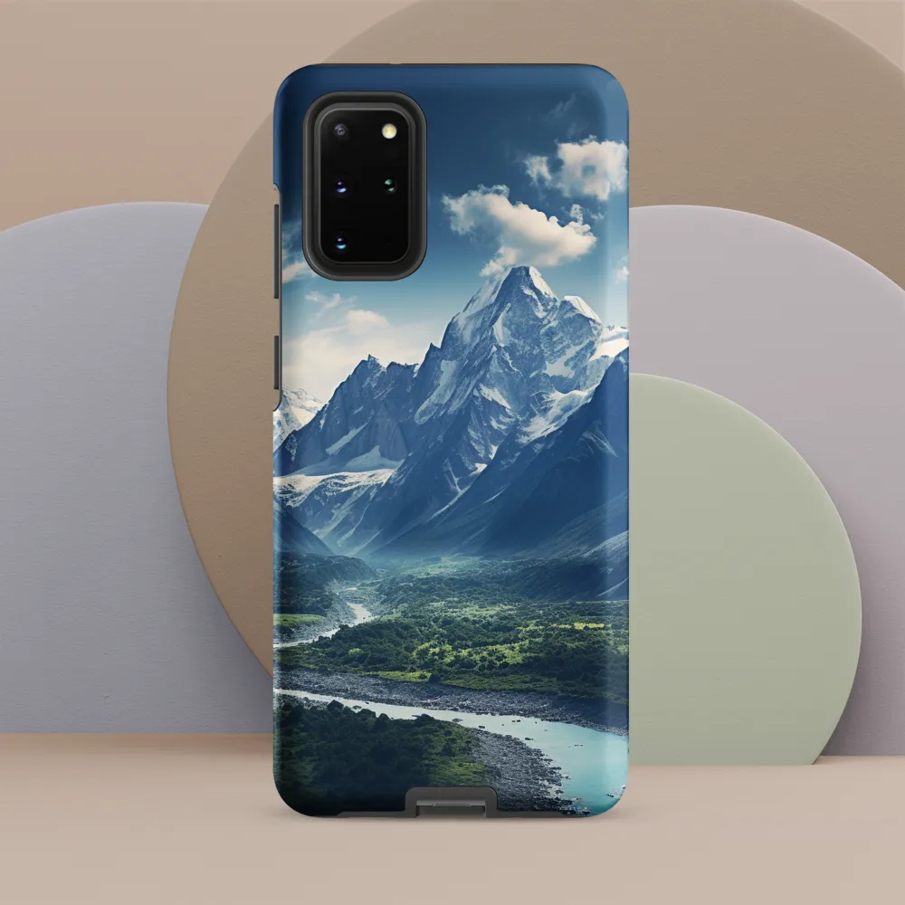 Majestic Serenity: A Landscape of Mountains and Rivers