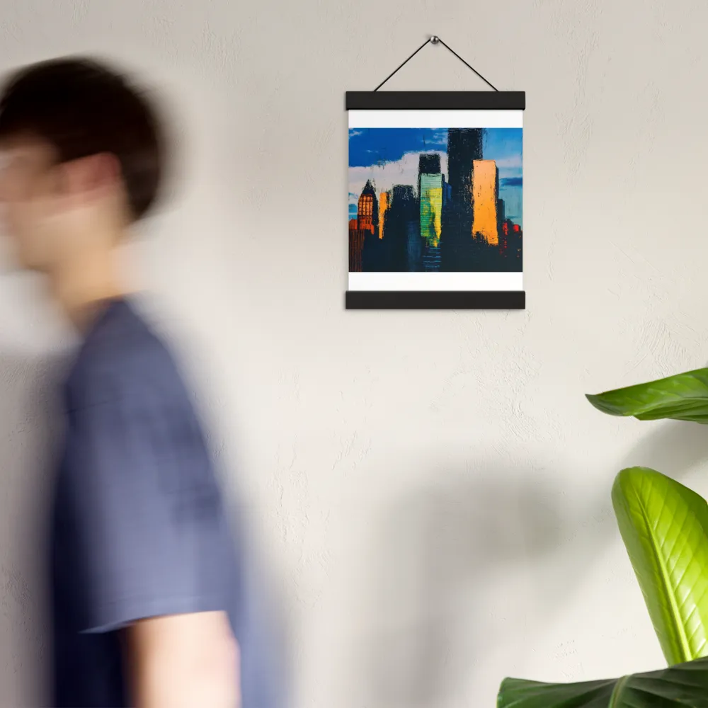 Reflections of Tranquility | Poster With Black Wood Hanger | 8″×10″