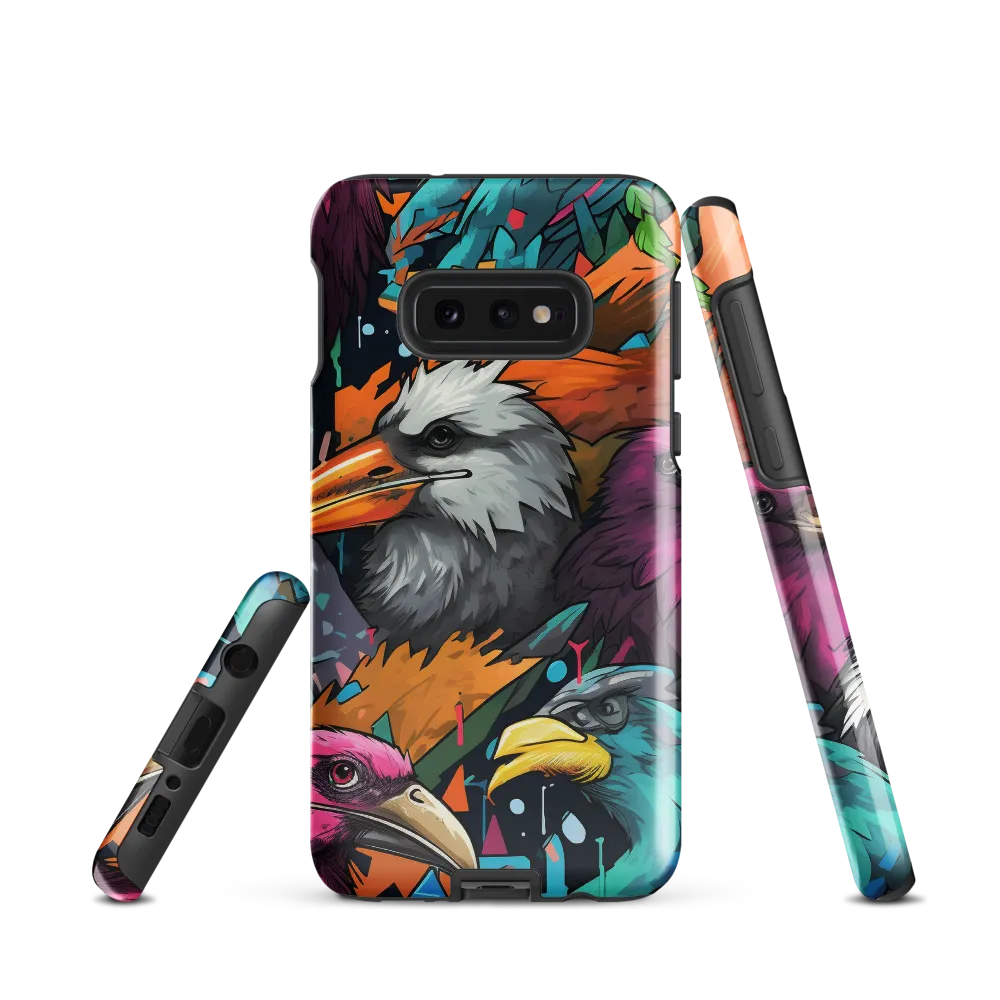 Avian Vortex: A Celebration of Color and Form