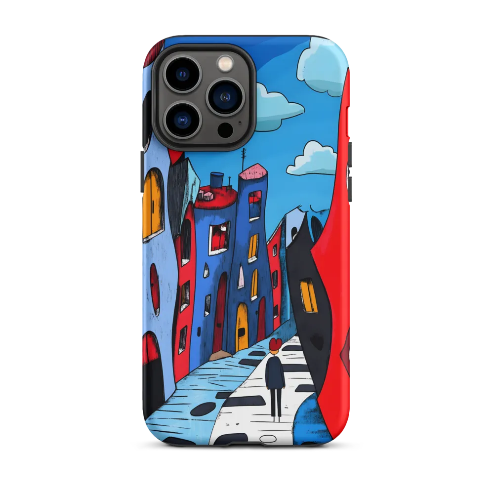 Whimsical Street of Colors