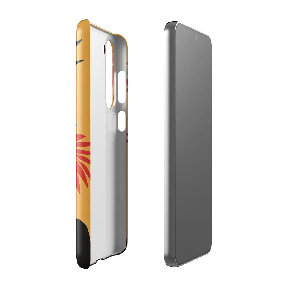 Tropical Elegance | Phone Case |  S23 Plus | Snap Case | Glossy