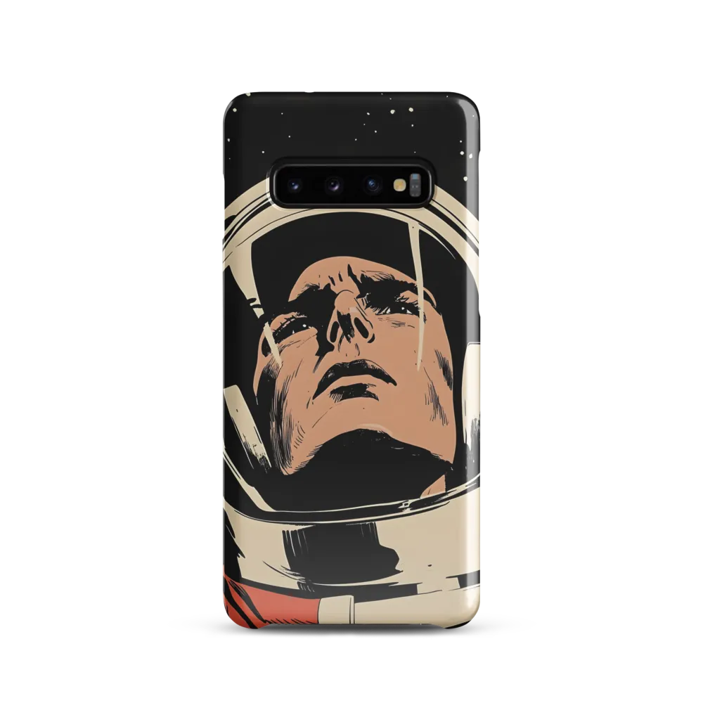 Gaze of the Astronaut | Phone Case |  S10 | Snap Case | Glossy