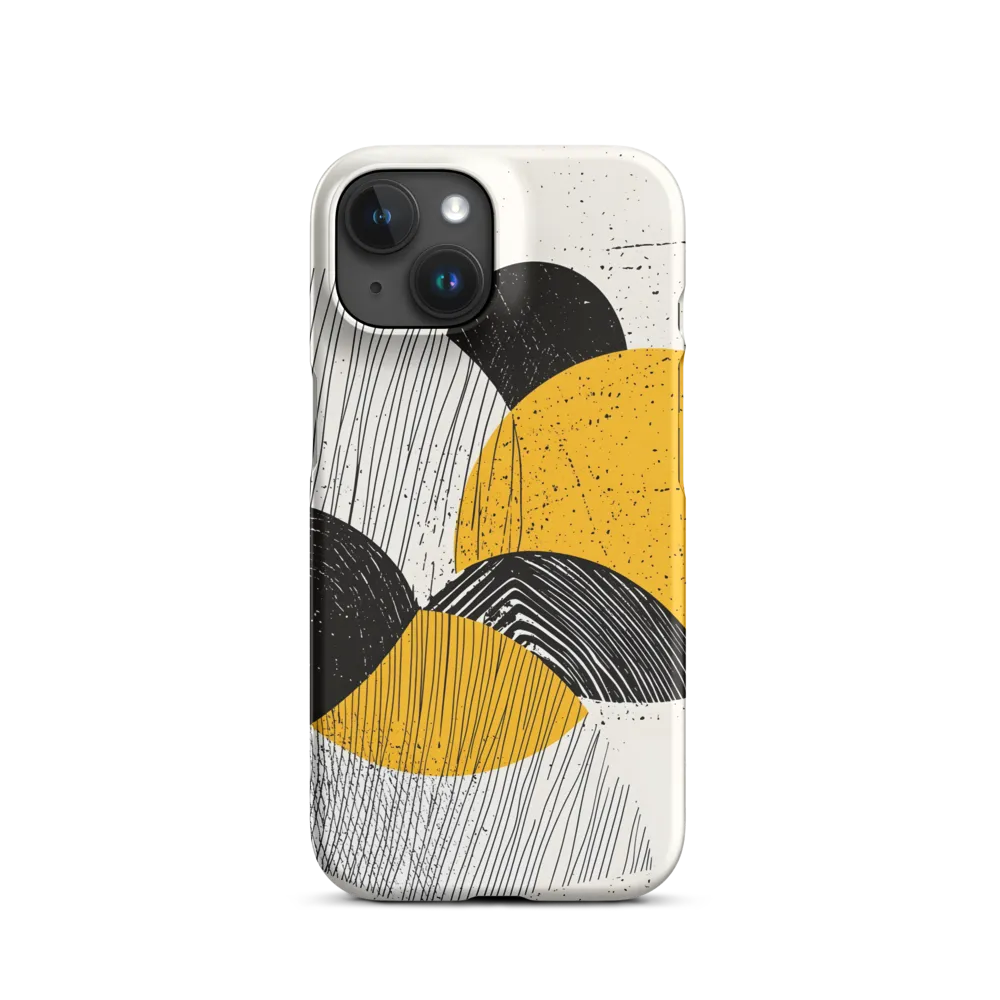 Dynamic Harmony in Black and Yellow