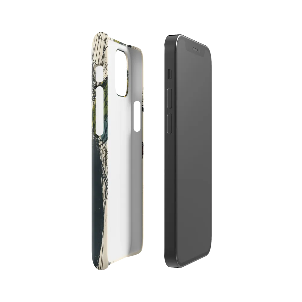 Defiant Visage | Phone Case |  12 Mini | Snap Case | Glossy