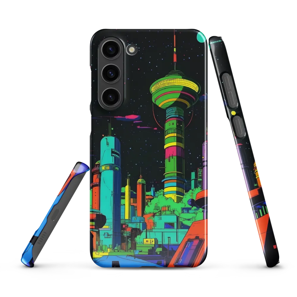 Neon Dreams: A Futuristic Cityscape