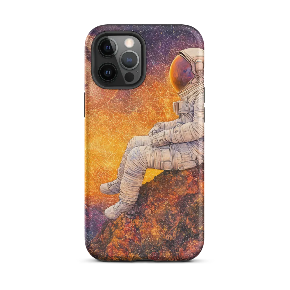 Cosmic Contemplation | Phone Case |  12 Pro Max | Tough Case | Matte