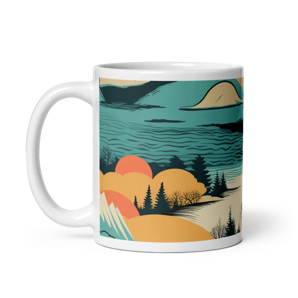 Tranquil Horizons | Mug with White inside | 11 oz