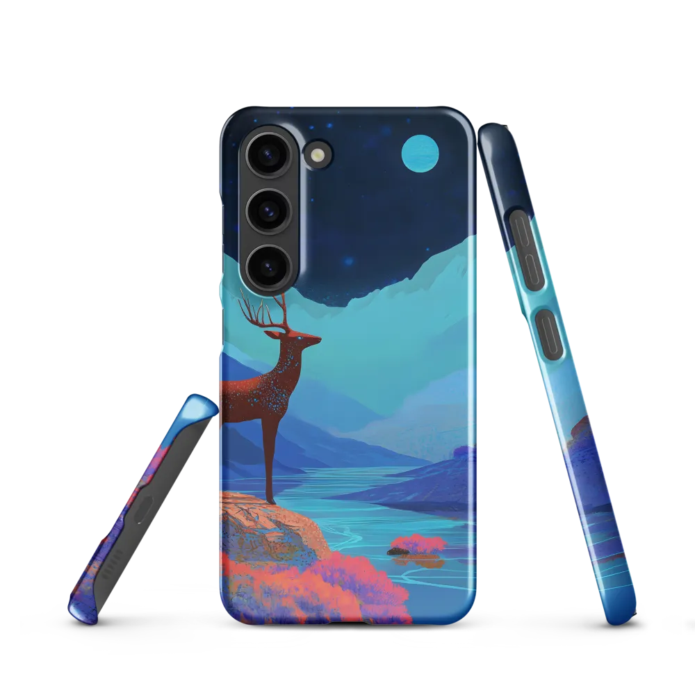 Cosmic Serenity: The Starlit Stag