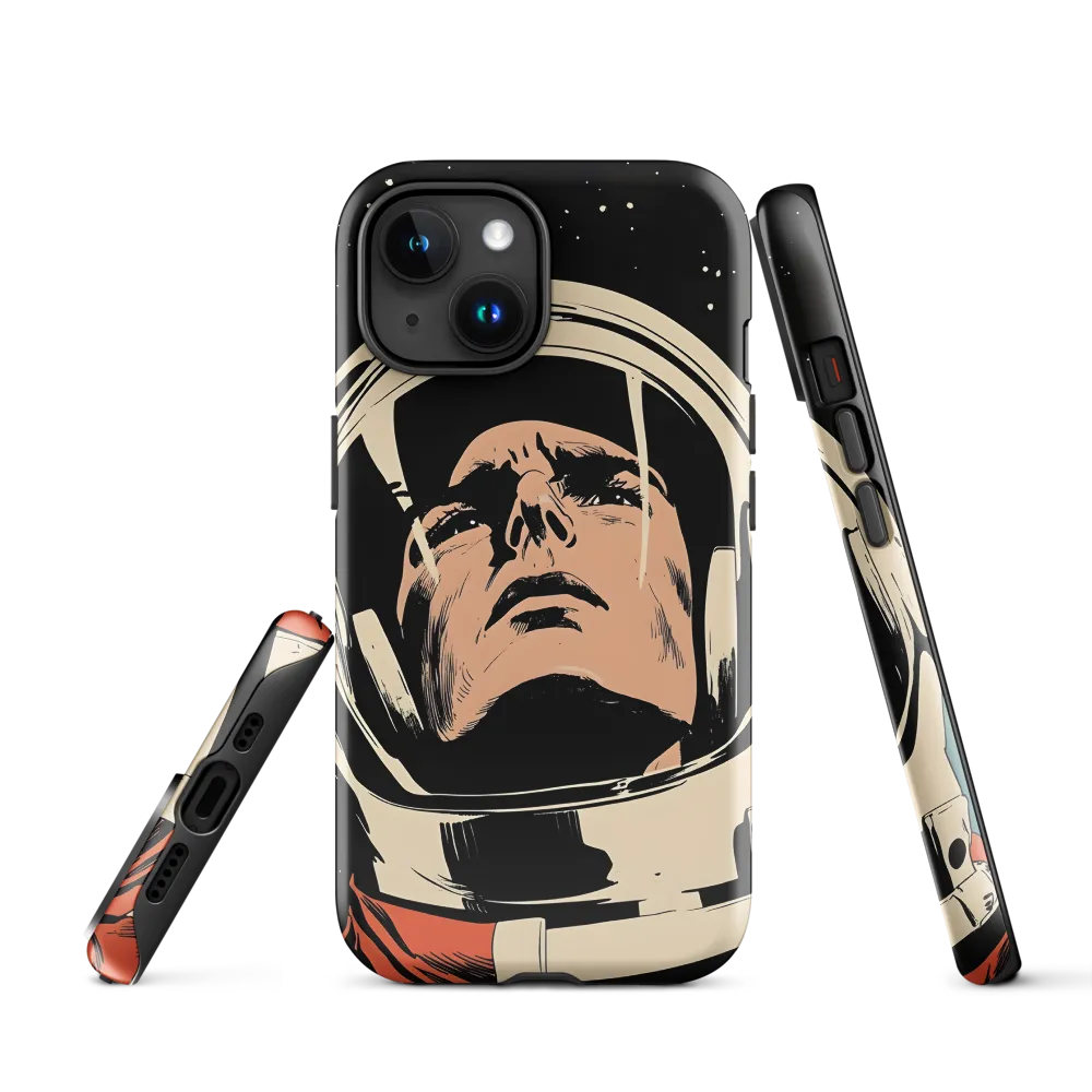 Gaze of the Astronaut | Phone Case |  15 | Tough Case | Glossy