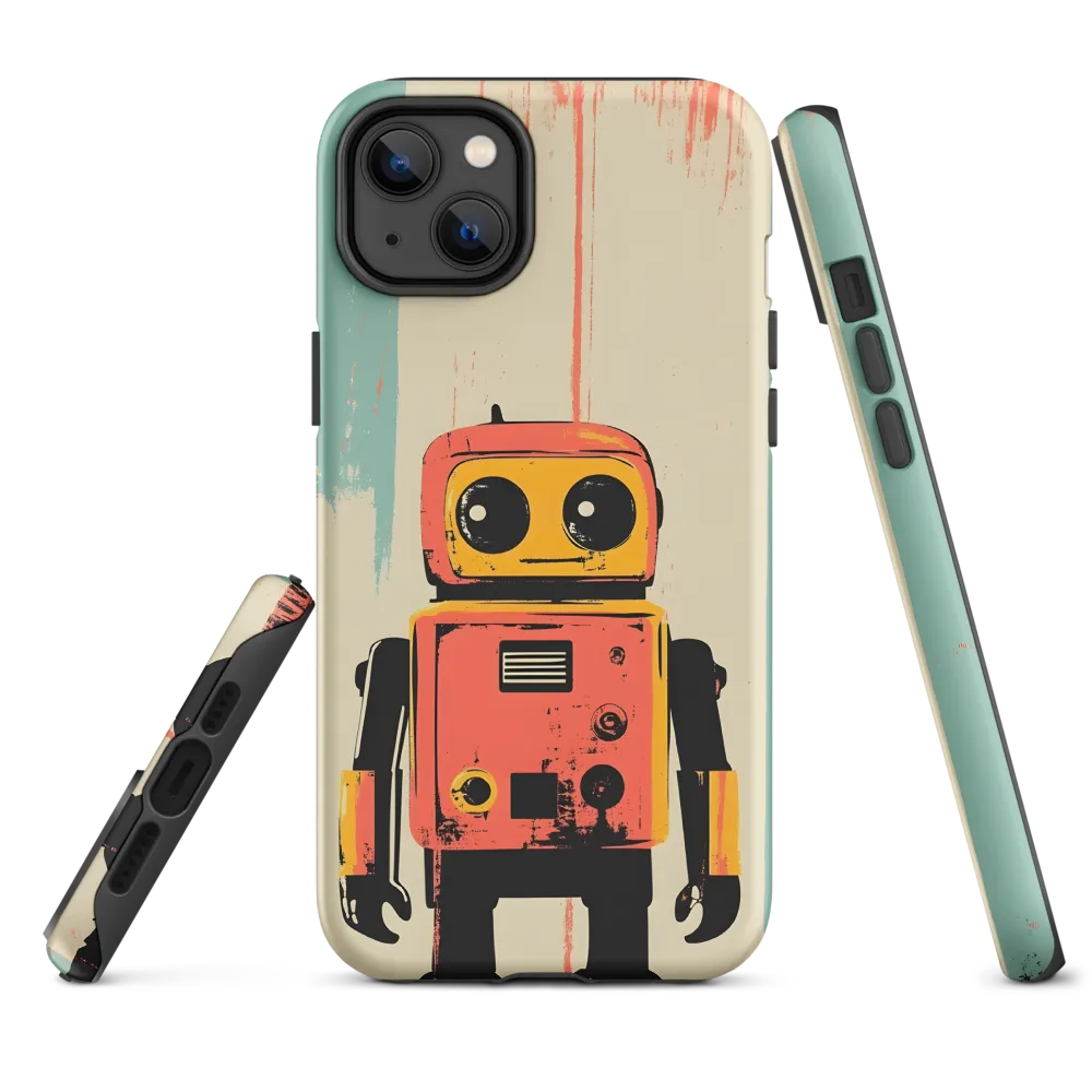 Retro Robot Charm