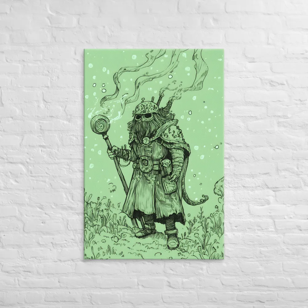 The Enigmatic Wizard | Canvas | 32″×48″