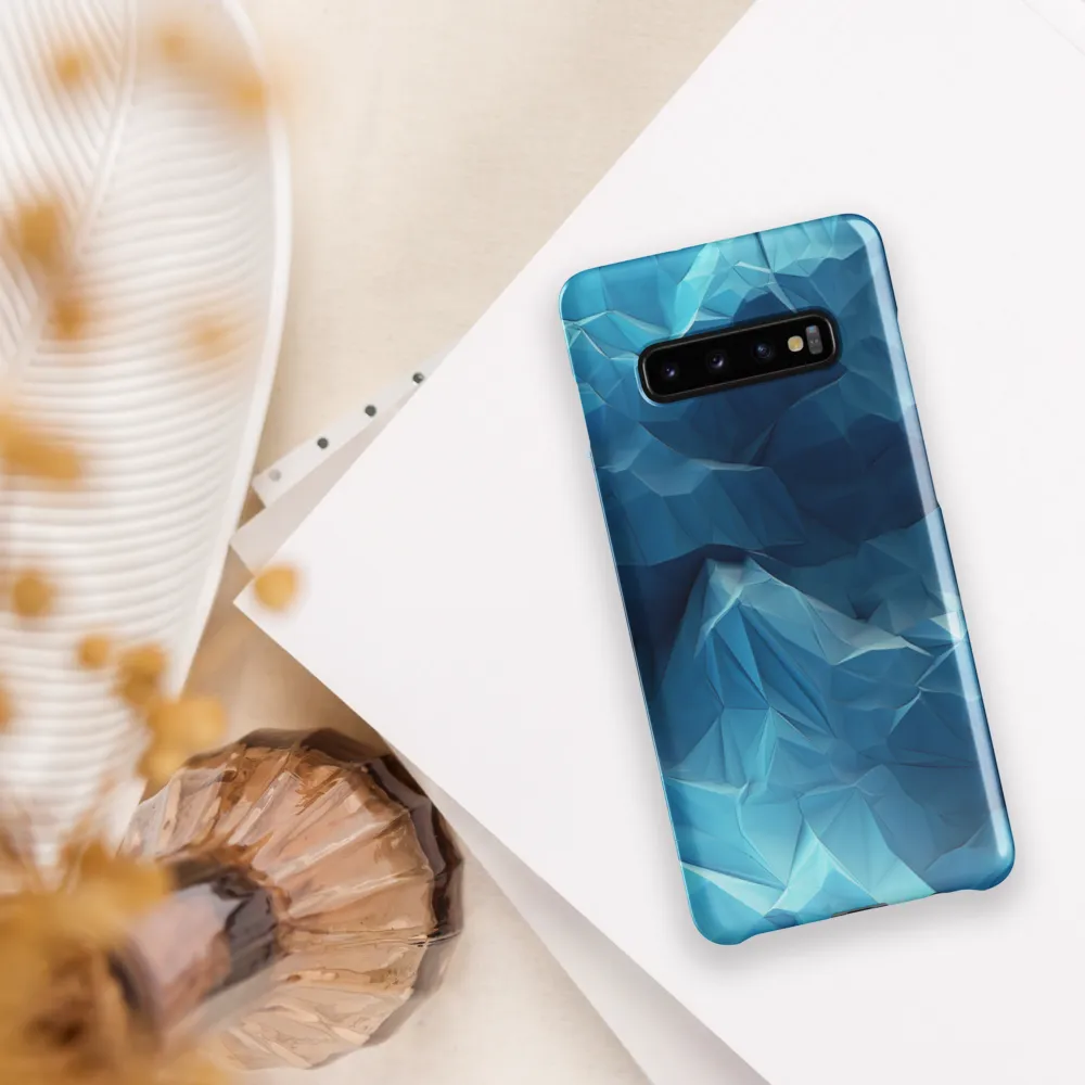 Serenity in Blue | Phone Case |  S10 Plus | Snap Case | Glossy