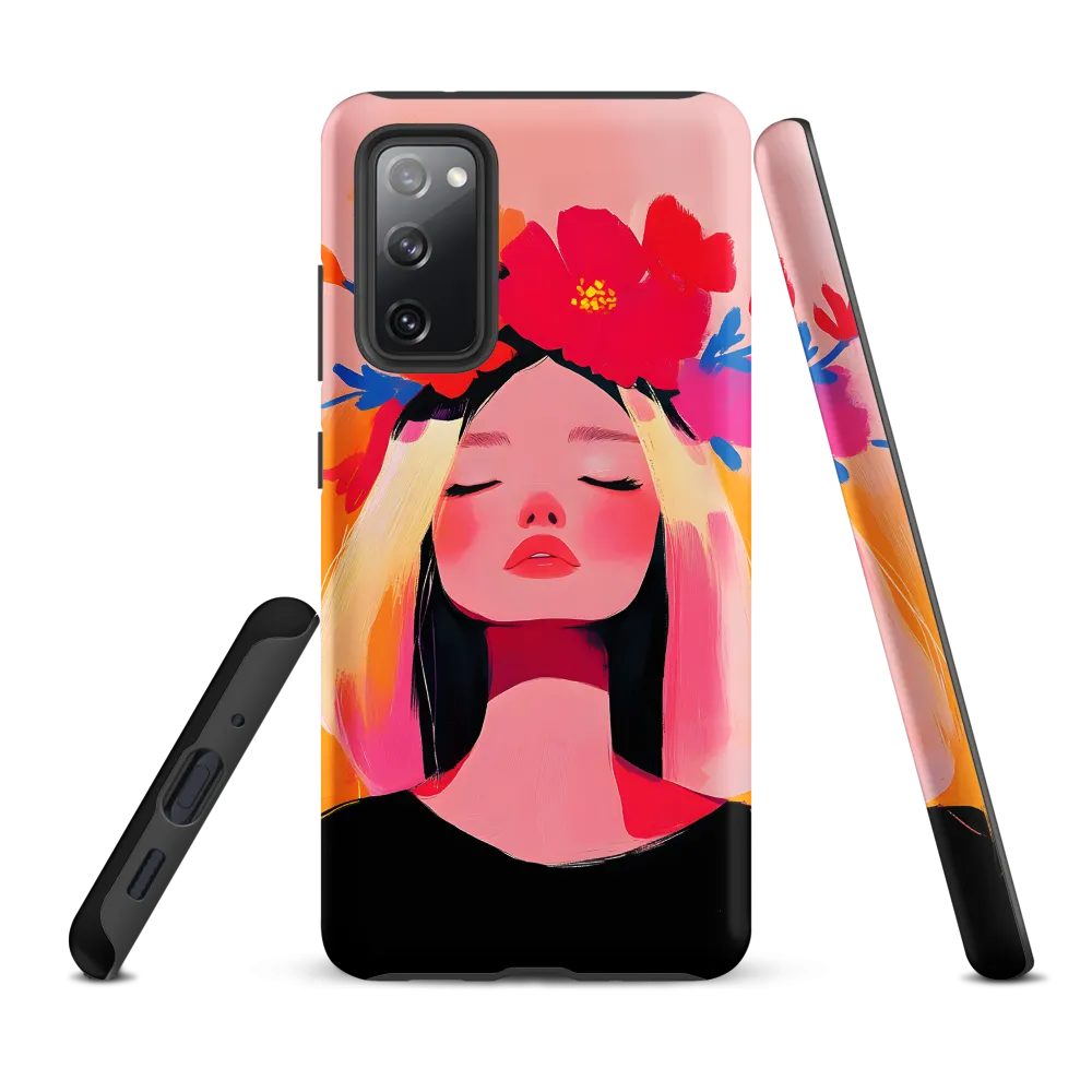 Floral Serenity | Phone Case |  S20 FE | Tough Case | Matte