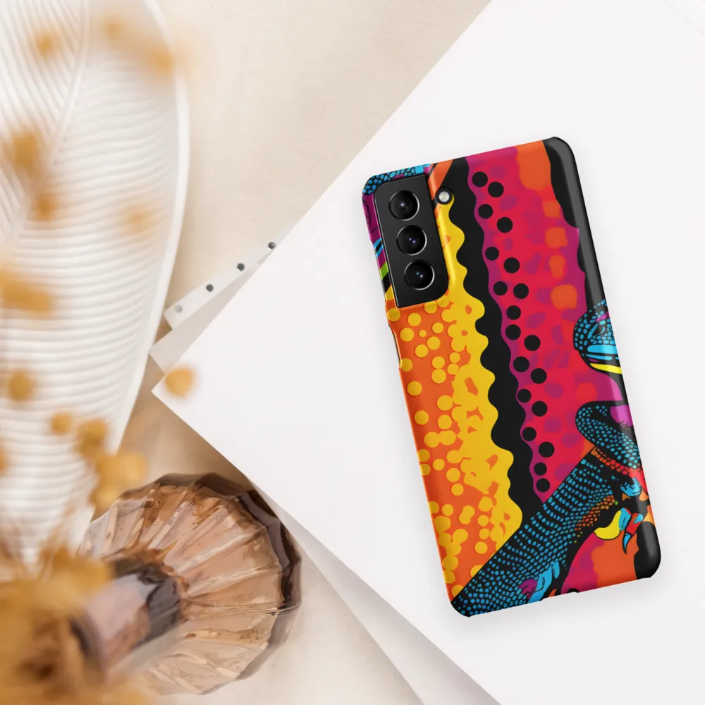 Colorful Encounters: The Playful Geckos