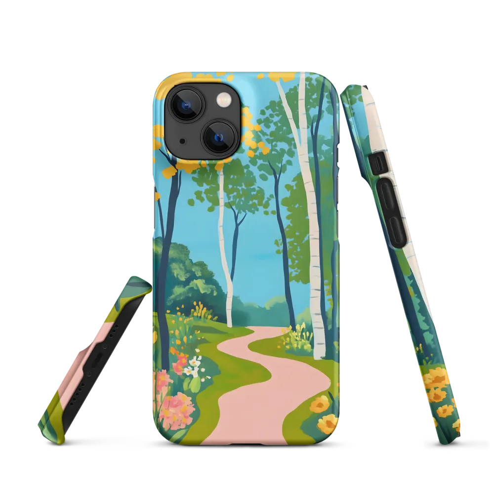 The Winding Path of Nature | Phone Case |  14 | Snap Case | Matte