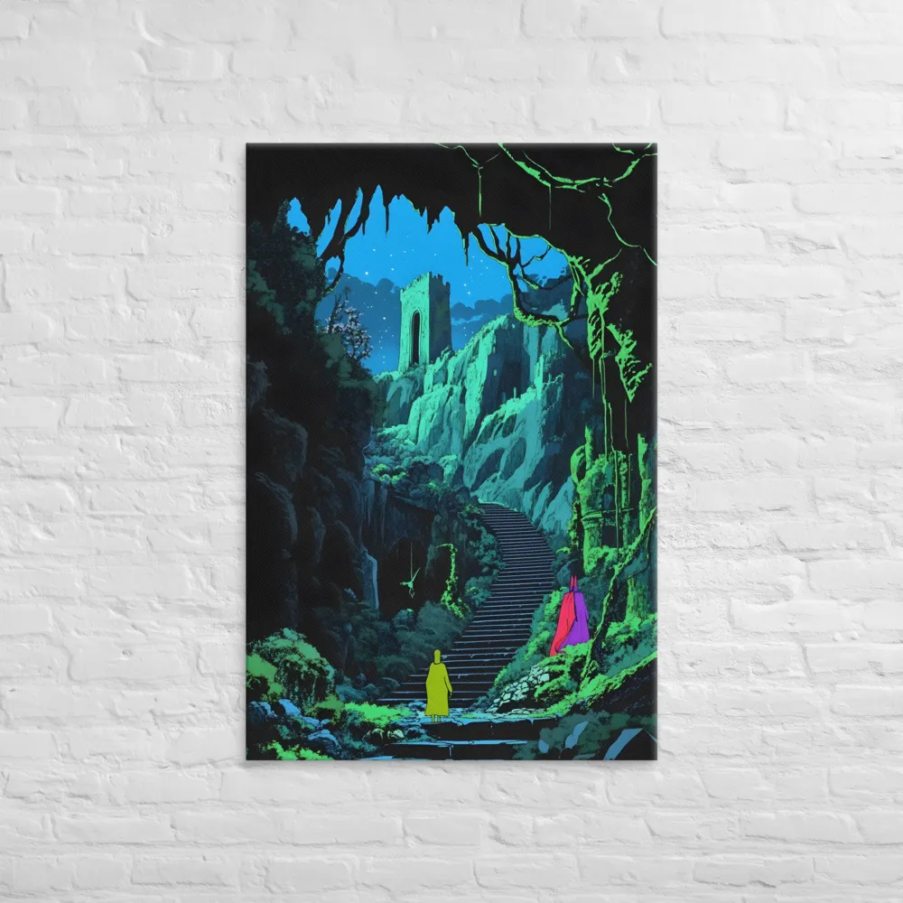 Journey to the Mystic Castle | Canvas | 32″×48″