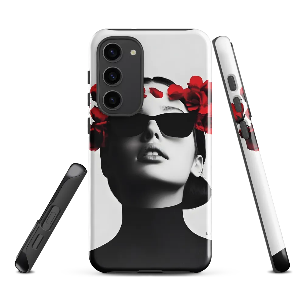Blooming Elegance | Phone Case |  S23 Plus | Tough Case | Glossy