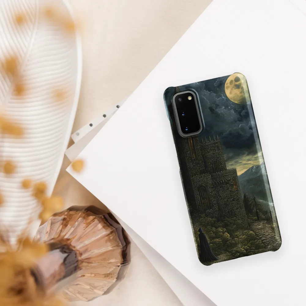 Whispers of the Moonlit Castle | Phone Case |  S20 | Snap Case | Matte