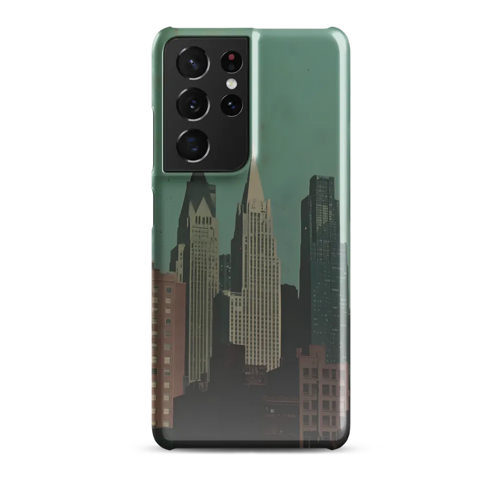 Urban Nostalgia: A Retro Cityscape