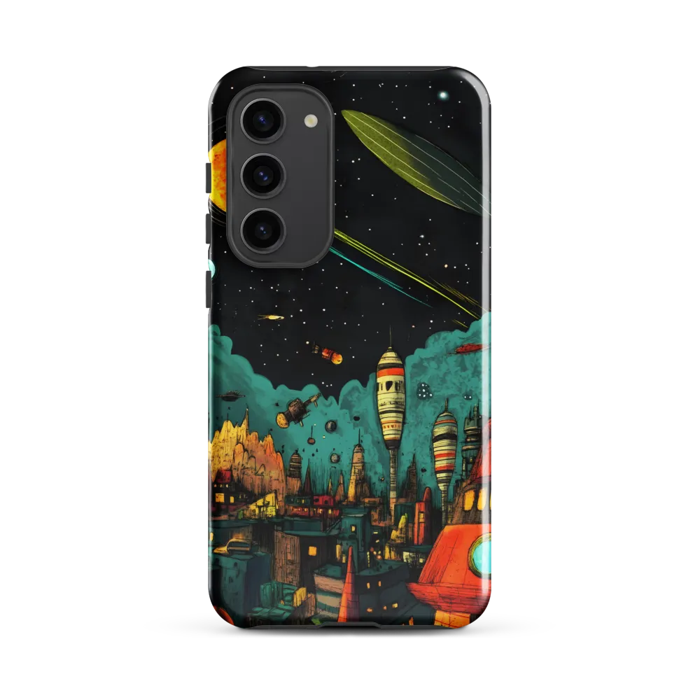 Galactic Cityscape: A Journey Through Imagination