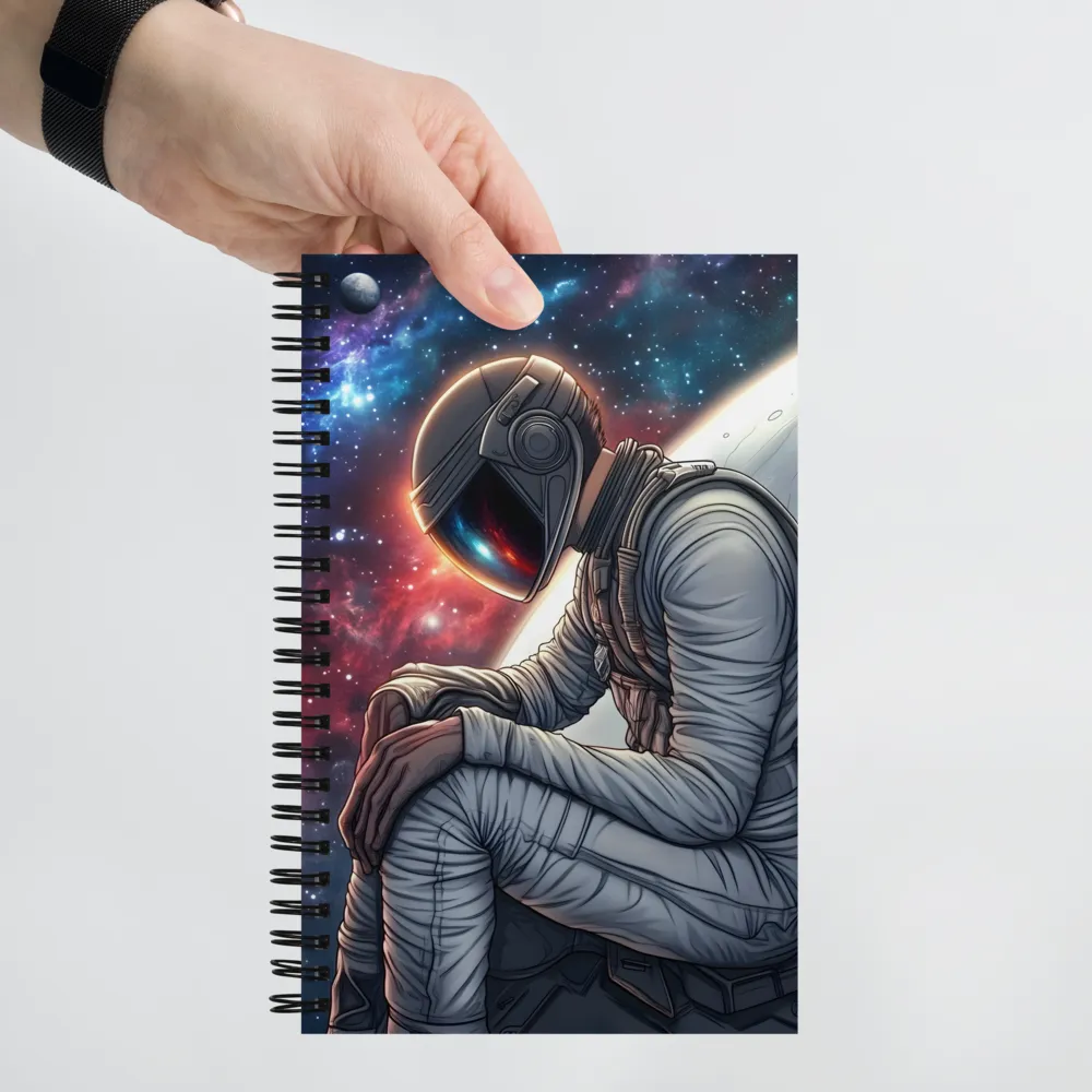 Contemplation in the Cosmos | Spiral Notebook