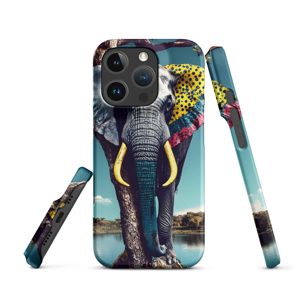 Playful Elegance: The Surreal Elephant