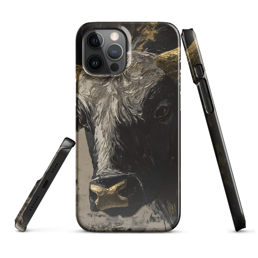 Majestic Bull: The Power in Black and Gold