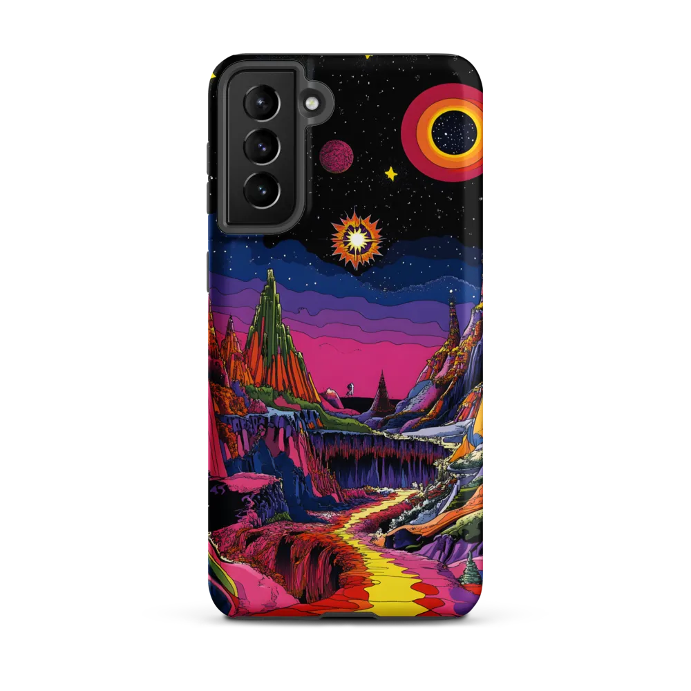 Galactic Wonders: A Journey Through an Alien Landscape