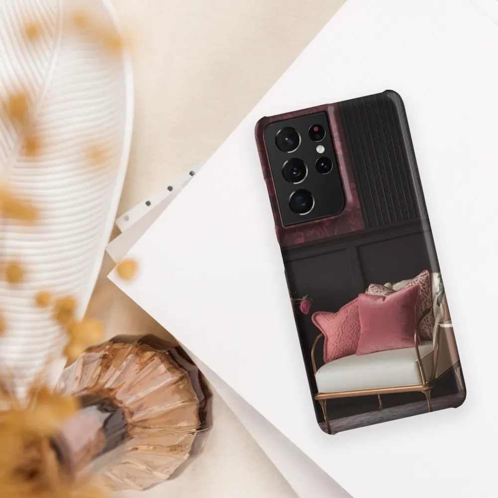 Elegance in Contrast: A Modern Interior Design | Phone Case |  S21 Ultra | Snap Case | Matte