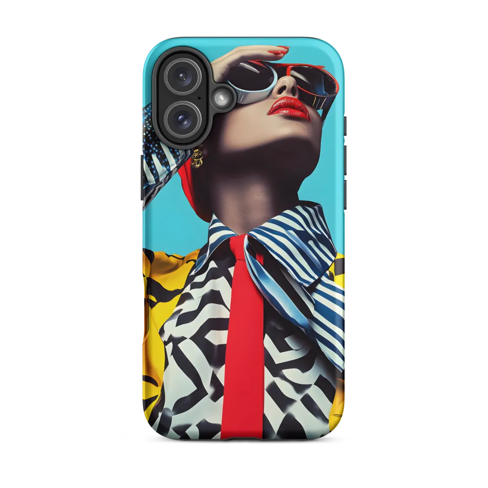 Chic Confidence in Bold Patterns