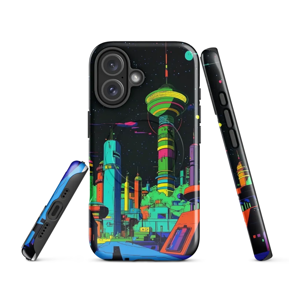 Neon Dreams: A Futuristic Cityscape