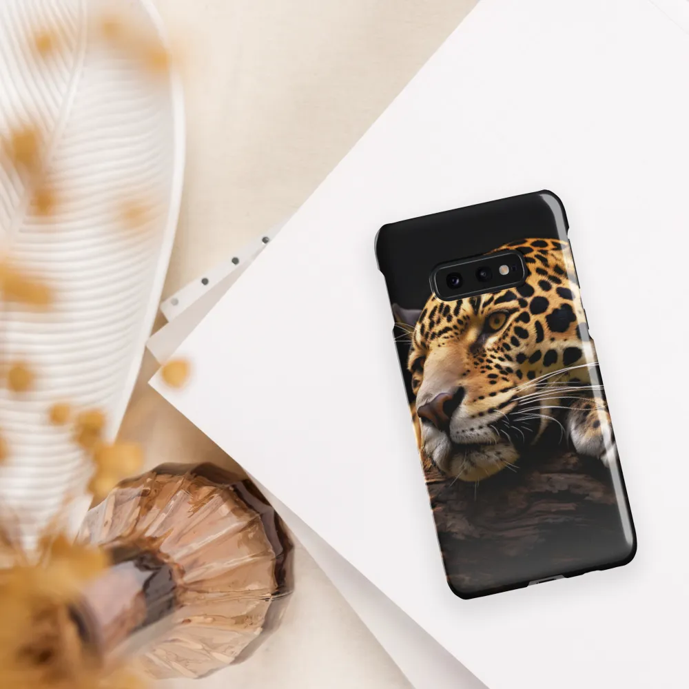 Tranquil Majesty: The Resting Leopard