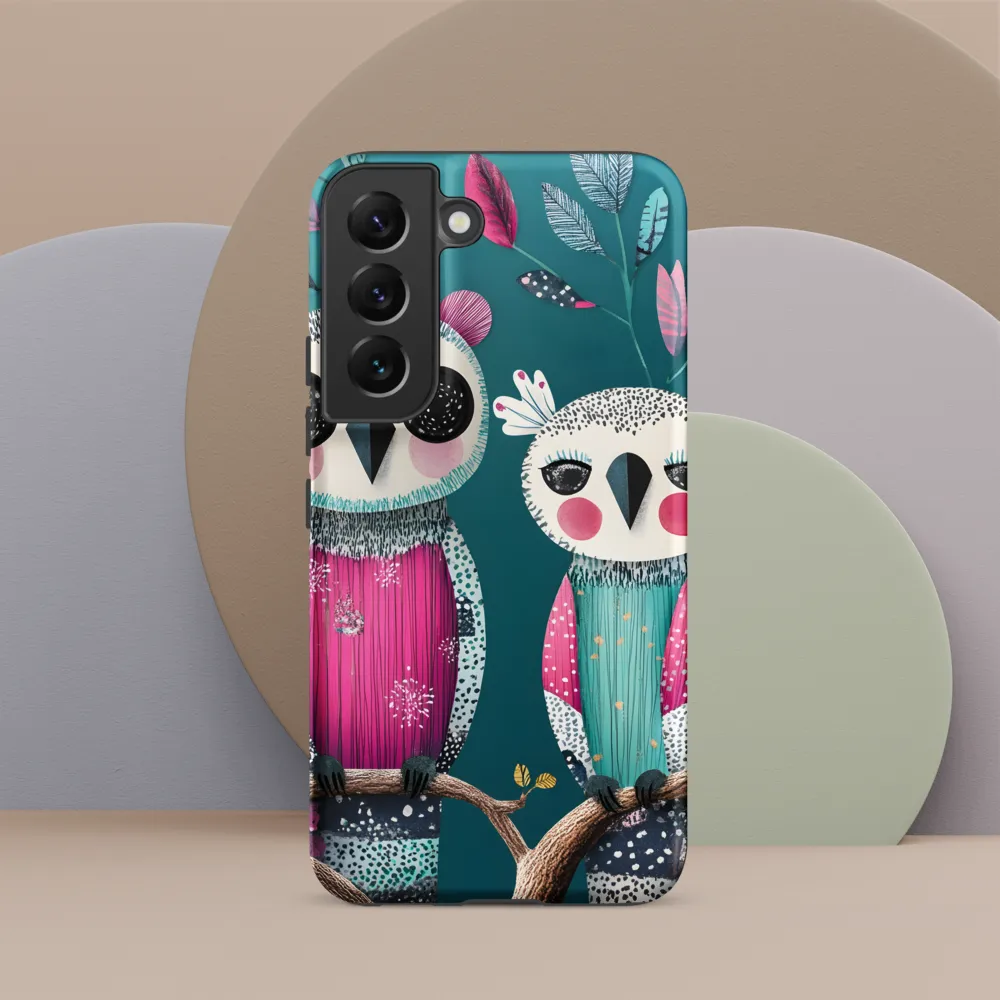Whimsical Duo: A Celebration of Nature and Color
