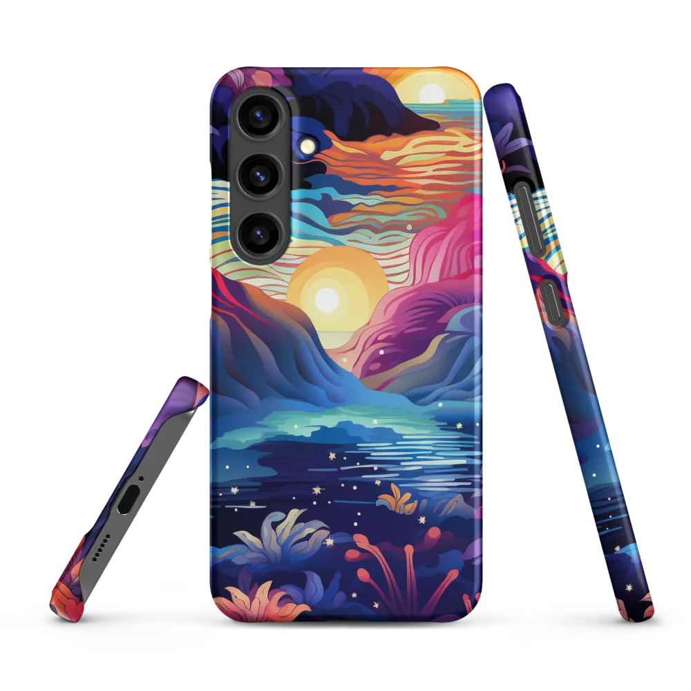 Tropical Dreamscape | Phone Case |  S24 Plus | Snap Case | Matte